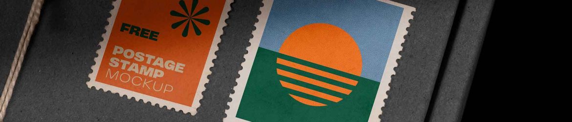 Postage Stamp Mockup