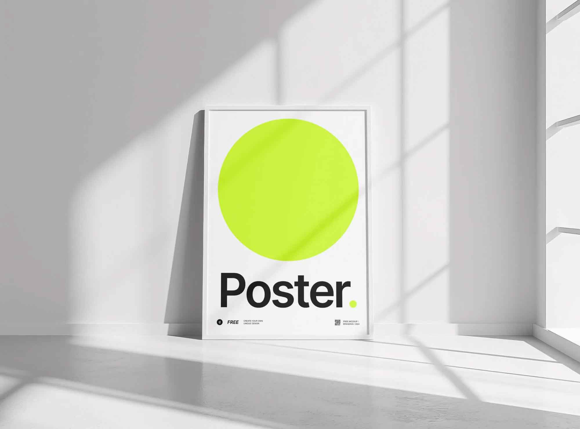 Poster Mockup in Stylish Environment