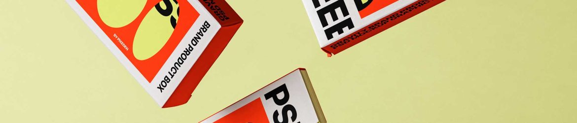Product Boxes Branding Mockup