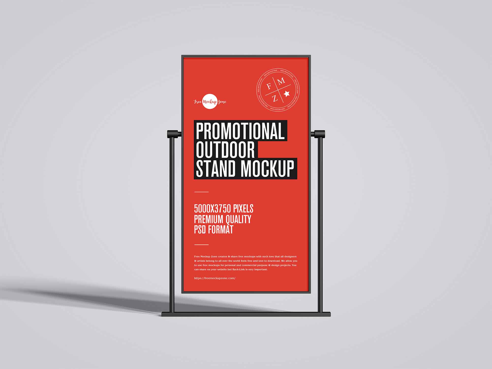 Promotional Outdoor Stand Mockup