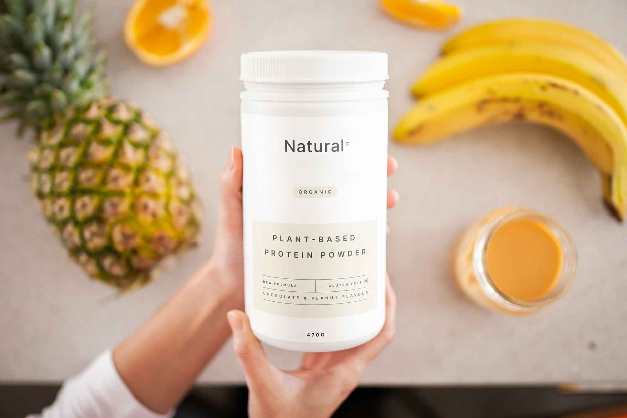 Protein Powder Mockup