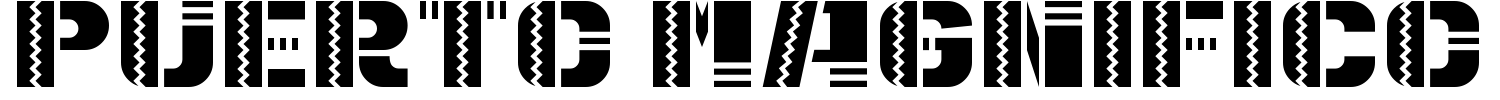 Puerto Magnifico Font | 1001 Free Fonts