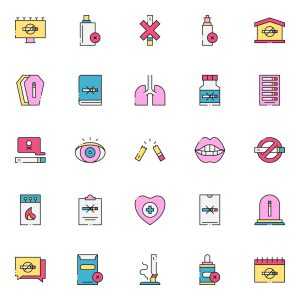 Quit Smoking Icons