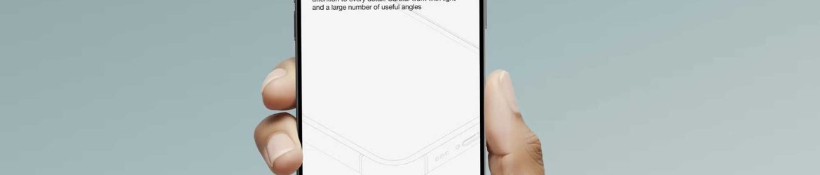 Realistic iPhone 16 Pro in Hand Mockup