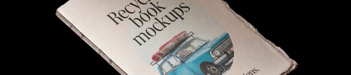 Recycled Book Mockups