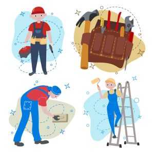 Repair Guy Illustration