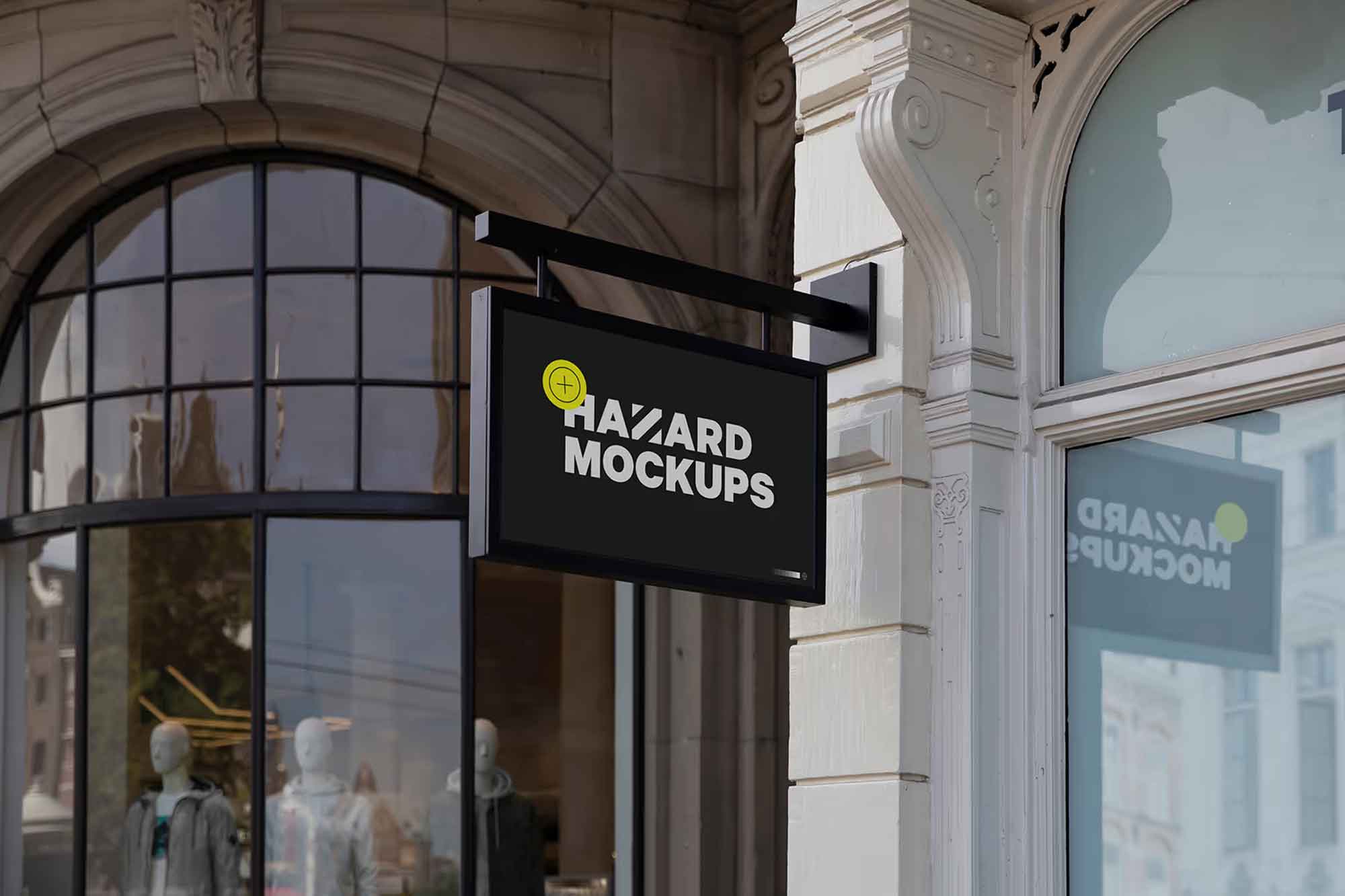 Retail Store Sign Mockup