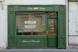 Retail Storefront Mockup