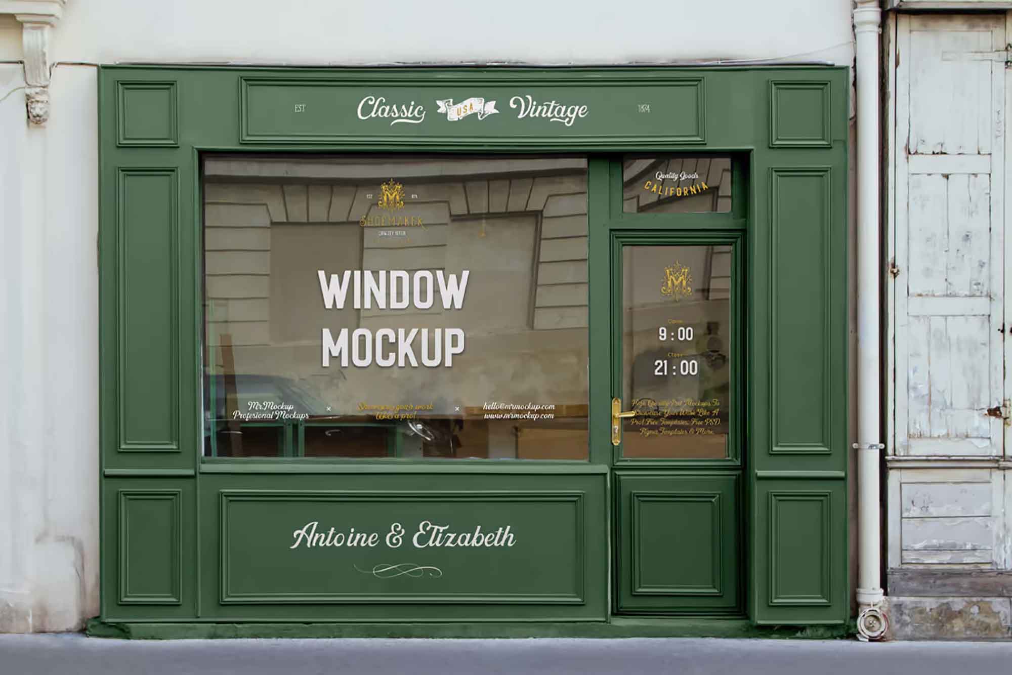 Retail Storefront Mockup