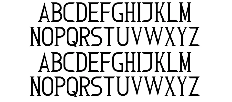 Roman Font 7
