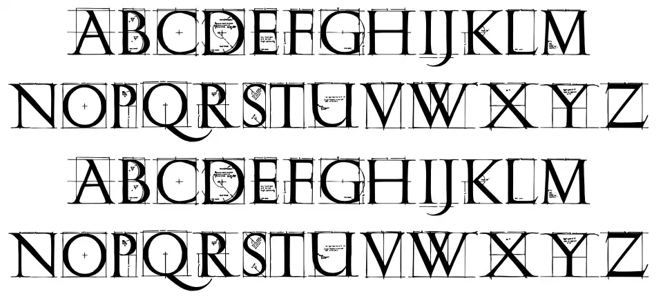 Roman Grid Caps