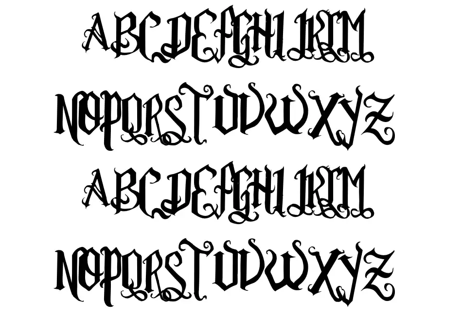 Romance Fatal Goth Italic