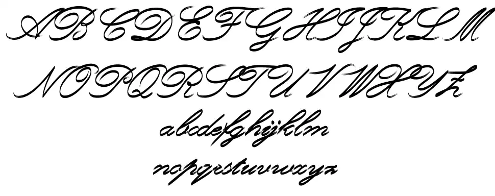 Rough Brush Script