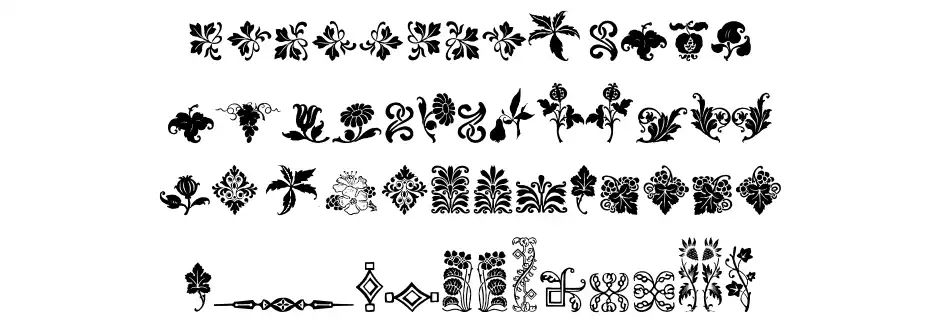 Rough Fleurons