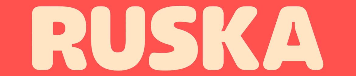 Ruska Display Font Ruska Display Font