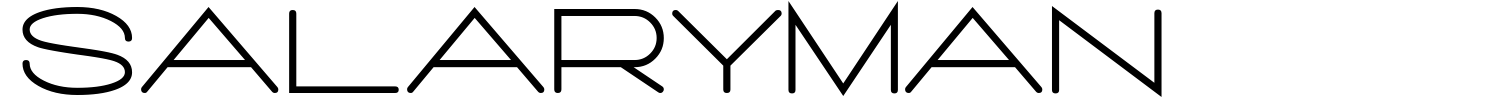 Salaryman Font | 1001 Free Fonts