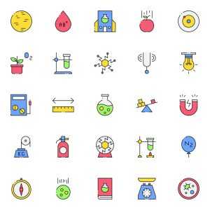 Science Fair Icons