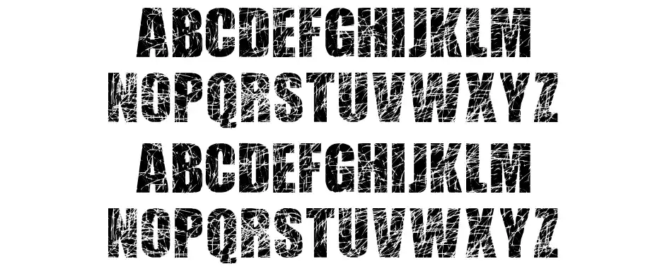 Scratched Letters