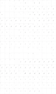 Mapa de caracteres da fonte Seduction of Cristabelle