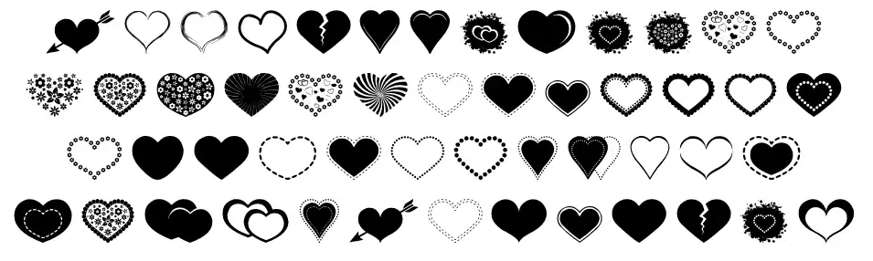 Sexy Love Hearts 2