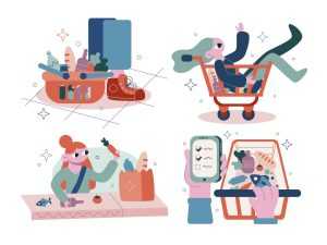 Shopping Illustrations