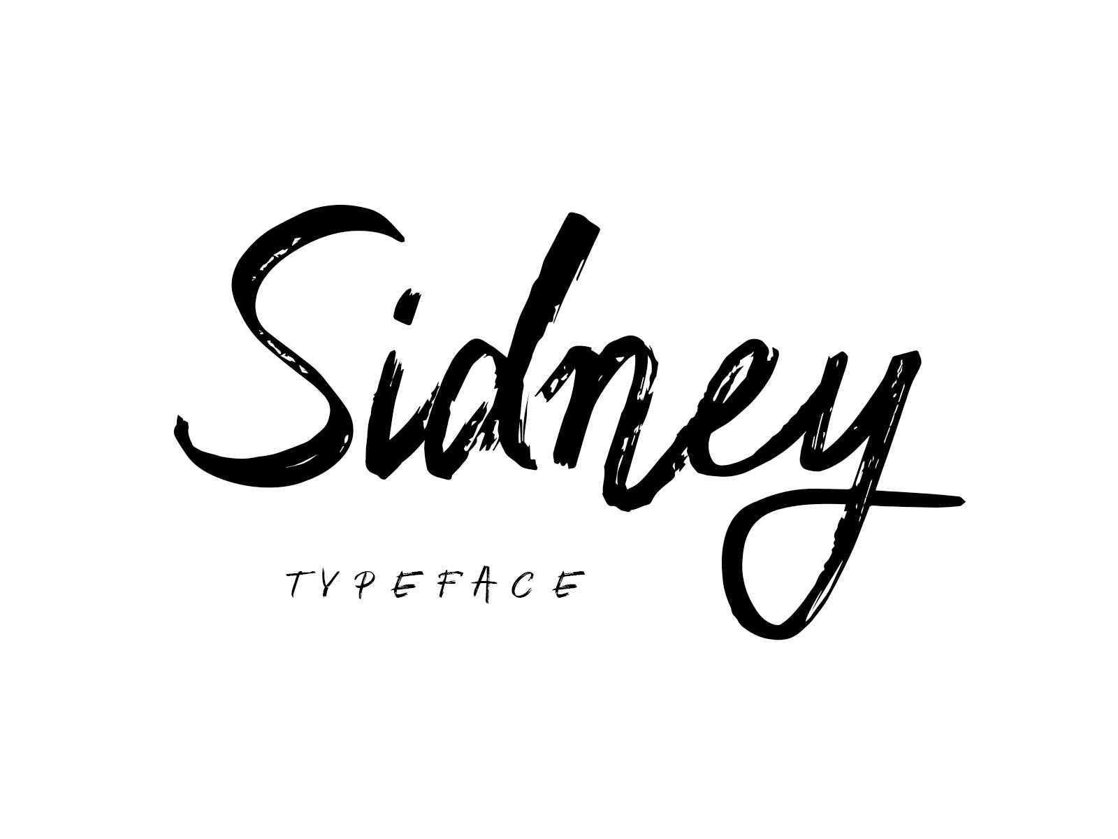 Sidney Script Free Typeface