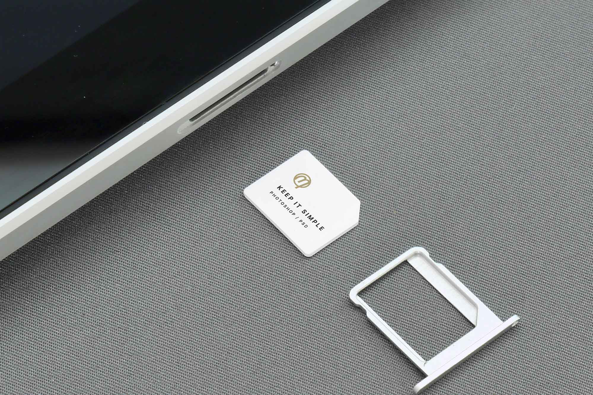 SIM Card Mockup