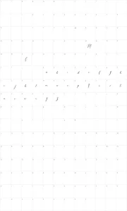 Mapa de caracteres da fonte Simple Monologue