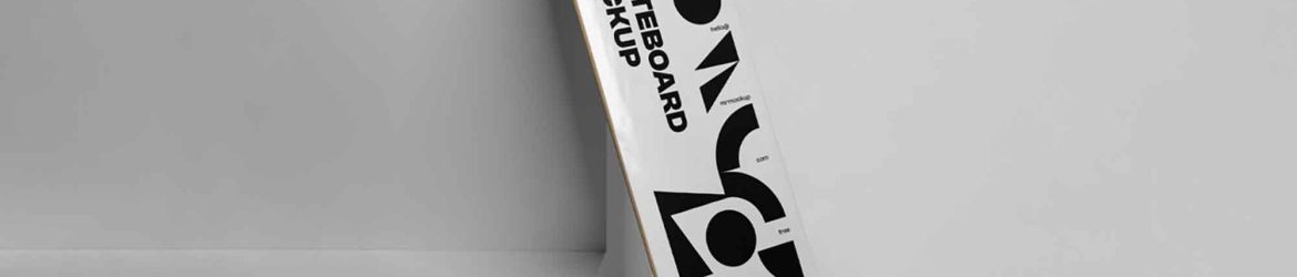 Simple Skateboard Mockup