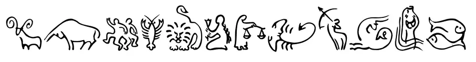 SL Zodiac Icons