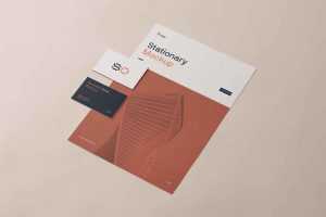 Small Stationery Mockup