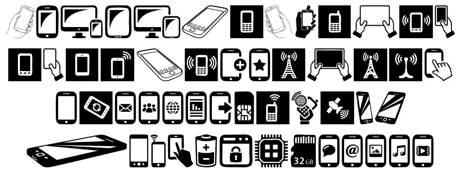 Smartphone Icons