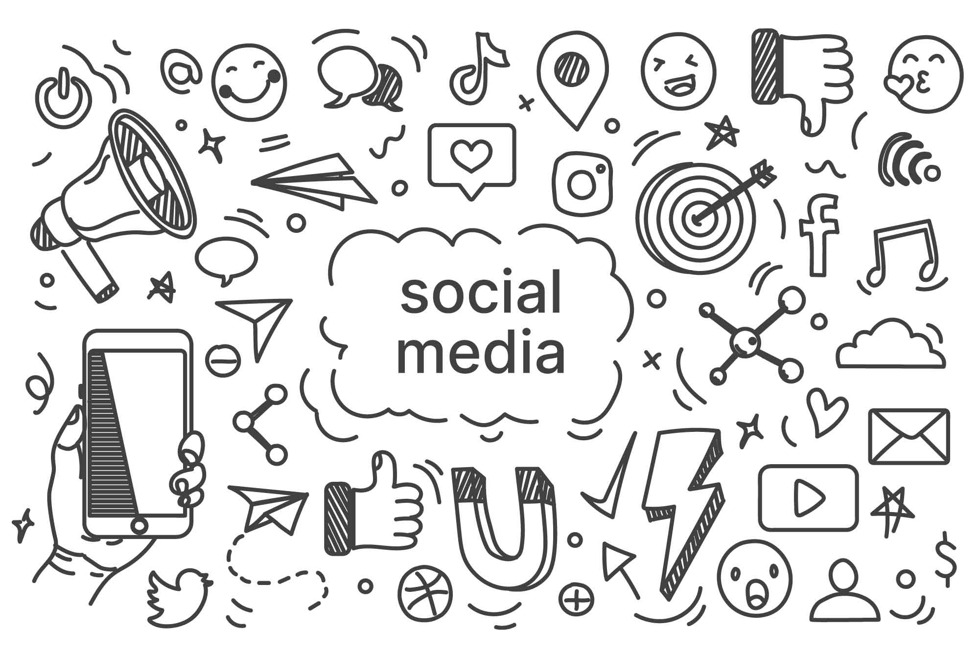 Social Media Drawings