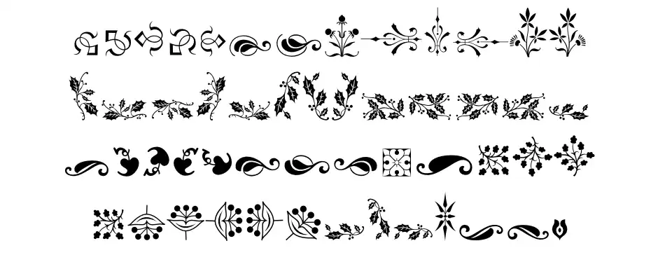 Soft Ornaments Four