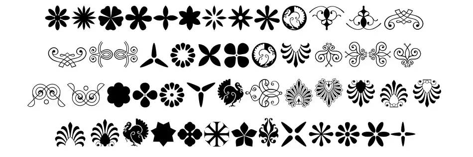 Soft Ornaments Thirteen
