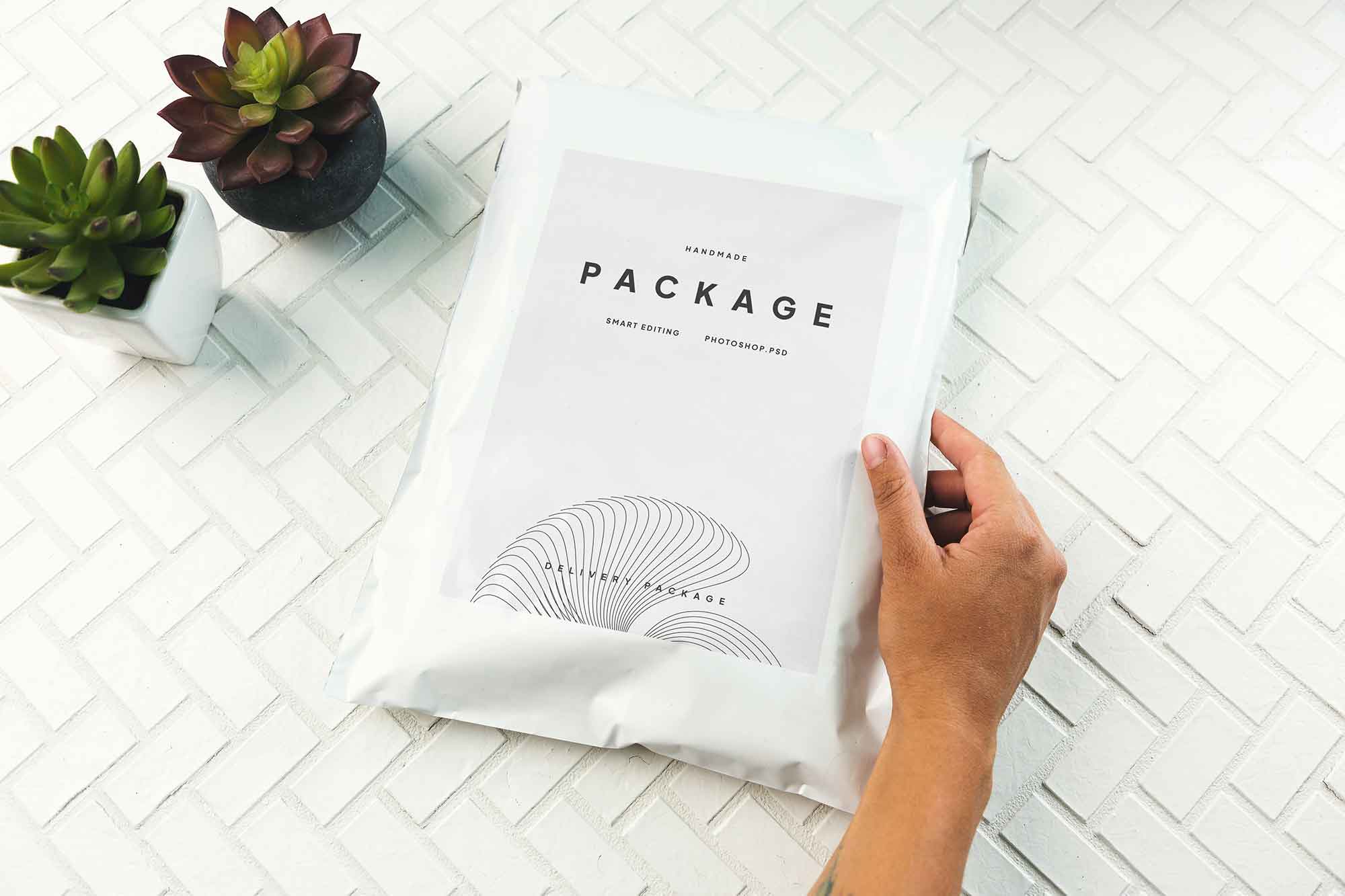 Soft Wrapped Postal Package