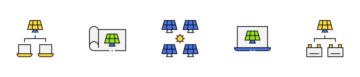 Solar Energy Icons