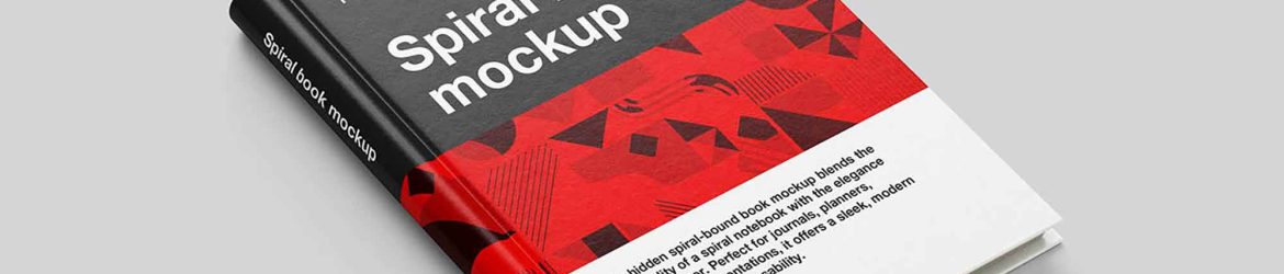Spiral Book Mockup