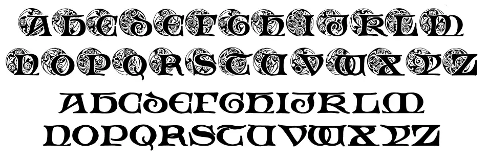 Spiral Initials