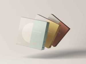 Square Boxes Mockup