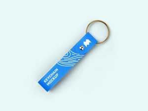 Strap Keychain Mockup