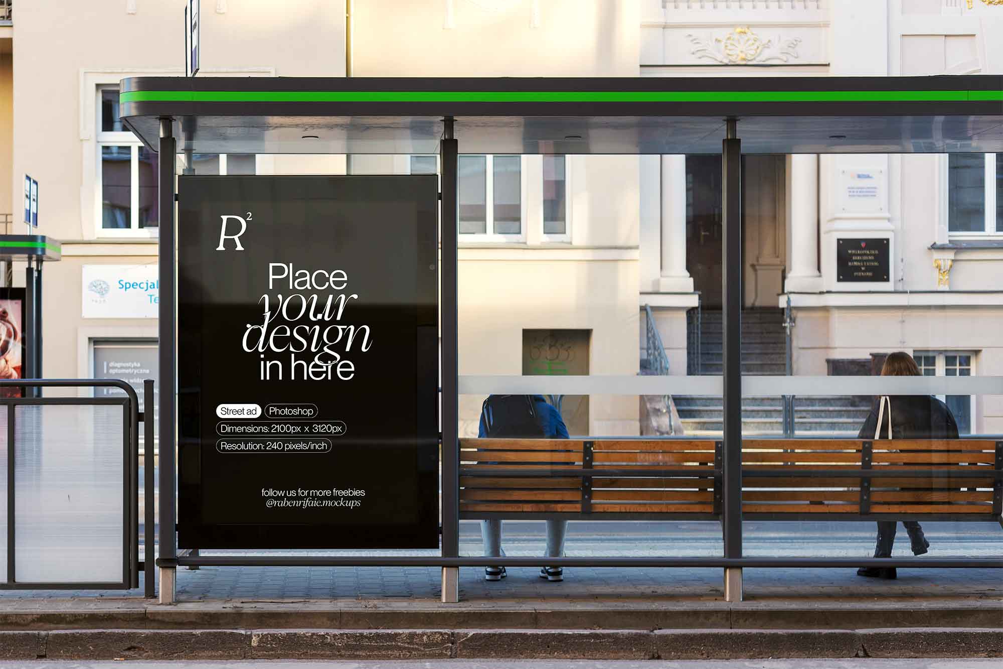 Street Ads and Bus Stop Mockups