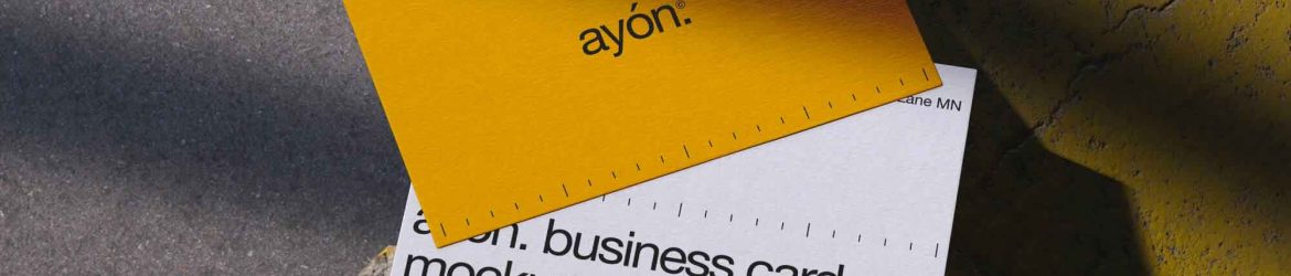 Stylish Business Cards Mockup