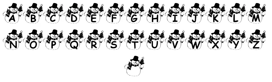 Summer's Snowman
