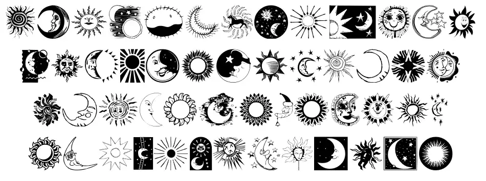 Sun and Moon