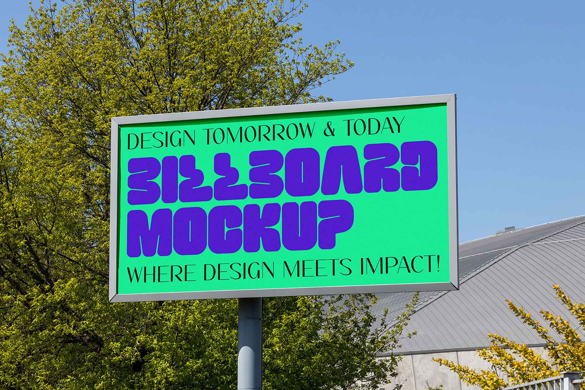 Sunny Billboard Mockup