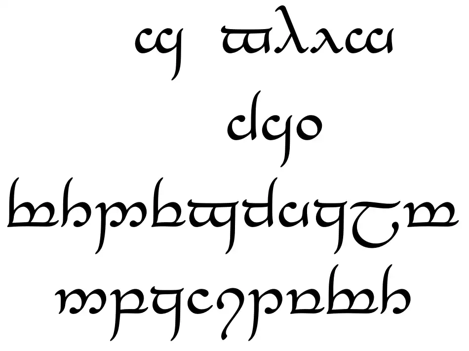 Tengwar Eldanaro