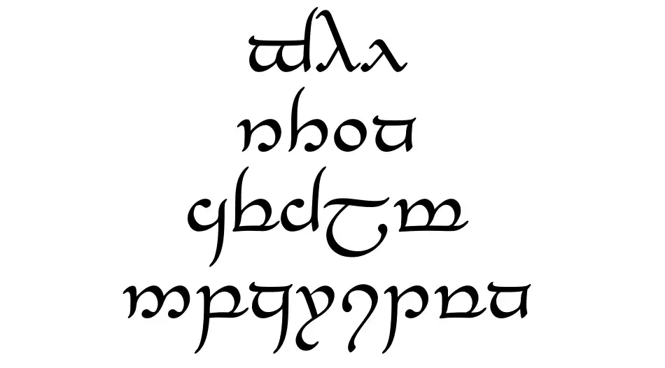 Tengwar Elesil