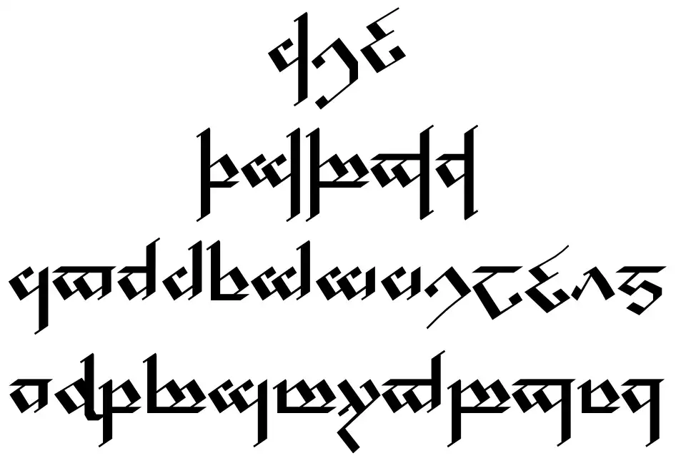 Tengwar Noldor