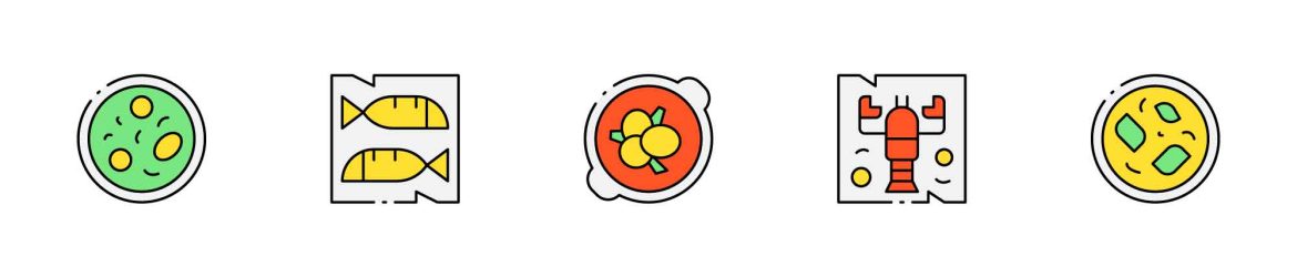 Thai Food Icons